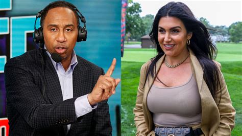 Stephen A. Smith opens up on Molly Qerim dating。